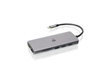 IOGEAR USB-C Triple Display Dock Station - 4K 60Hz - 2 HDMI - 1 DisplayPort - 2 picture