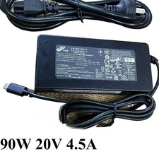 Genuine FSP 90W 20V 4.5A TYPE C Charger USB-C Power Supply AC Adapter picture