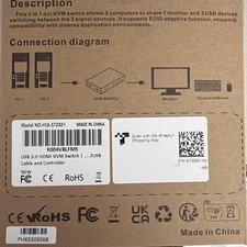 USB 3.0 2in2 Out 8K @60 Hz Kvm Switch GreathTek HDMI 2 Port KVM Switch picture
