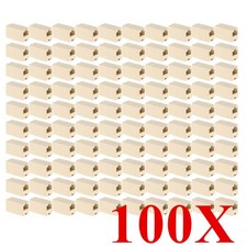 100Pcs RJ45 Inline Coupler Cat6 Cat5e Cat5 Ethernet LAN Network Cable Adapter US picture