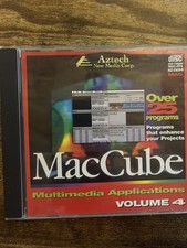 MacCube Multimedia Applications Volume 4 by Aztech New Media Corp for MAC 1995 picture