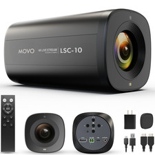 Movo LSC-10 4K Webcam For Podcasting & Streaming picture