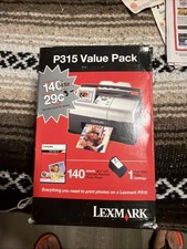 Lexmark P315 Value Pack Color Printer Ink 140 Sheets Photo Paper Have 3 Packs picture