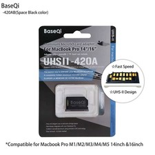 Baseqi For Macbook Pro 14inch16inch M1/M2/M3/M4/M5 Microsd Card Adapter 420AB picture