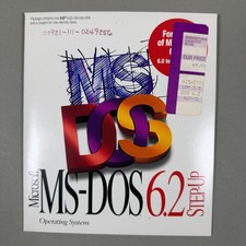 Microsoft MS-DOS 6.2 Step-Up Upgrade 3.5