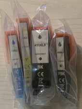410XL Compatible Inkjet Ink Cartridge Set Black Photo Black Cyan Yellow picture