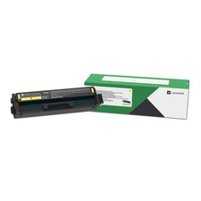 Lexmark C3210Y0, Return Program Toner Cartridge, 1500 Page-Yield, Yellow picture