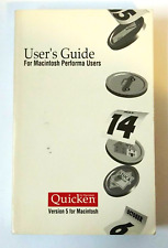 Quicken Version 5 User's Guide for Macintosh Performa Users Vintage picture