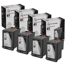 LD Replacement Replacement Ink Cartridges for HP CH563WN (HP 61XL) HY Black 4pk picture