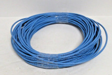 100 Ft Southwire Type CMP-BLUE 24/4  CAT-5e Plenum Cable (cut off master roll) picture