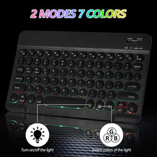 Ultra-Slim Lightweight Bluetooth Keyboard and Mouse Portable Wireless Keyboar... picture