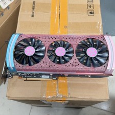 Yeston AMD Radeon RX 5700 XT 8GB GDDR6 Sakura Eye Pink Limited Edition Graphics picture