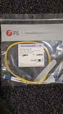 FS OS2 Single Mode Fiber Patch Cables- 1M - LC UPC to LC UPC Duplex  picture