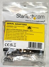 StarTech GC258MF DB25 to RJ45 Modular Adapter - M/F 1 x DB-25 Male - 1 x RJ-45 picture