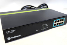 Trendnet 8-Port PoE+ Switch Model TPE-T80H - 10/100Mbps - with Power Cord -Works picture