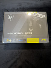 MSI MAG A750GL PCIE5 750W GAMING POWER SUPPLY ATX3.1/PCIE 5.1 READY SEALED NEW picture