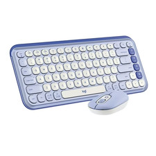 Logitech POP ICON KEYS Wireless Bluetooth Keyboard for Laptop Tablets PC – Lilac picture