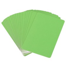 20 Pcs Blank PVC Cards Inkjet Plastic ID Card CR80 30 MIL Frosted Green picture