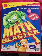 Math Blaster 1 Age 6-12 Davidson picture