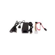 USB to IDE Converter 44 or 40 Pin Kit with Power - Black picture