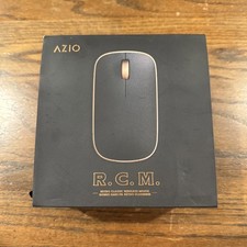 NOB Azio Bluetooth RM-RCM-L-03 Retro Classic Mouse (Artisan), Black and Gold picture