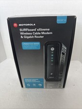 Motorola SURFboard eXtreme Wireless Modem & Gigabit Router (Model SBG6580) CIB picture