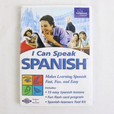 I Can Speak Spanish Transparent Language Learning CD Windows PC Mac #W2302 picture