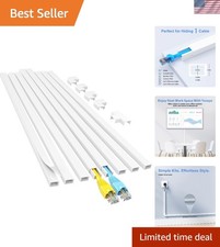 Compact 113in Cord Hider - Self-Adhesive Cable Organizer for Modern Spaces picture