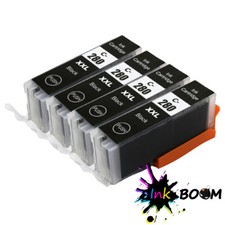 4 Black Ink Cartridge for PGI-280 PGI-280XXL PIXMA TS6120 TS6220 TS9520 TS8120 picture