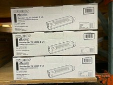 MURATEC GENUINE 3 COLOR SET TONERS TS3400M,TS3400C,TS3400Y FOR MFX-C3400 picture