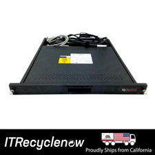 New Open Box Avocent 1U 17in LCD Console Rackmount with KVM switch USB touchpad picture