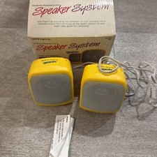 RadioShack Mini Speaker System # 40-1400 In Original Box  picture