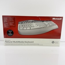 Microsoft Natural MultiMedia Keyboard Ergonomic Split Keys PS/2 FRENCH Version picture