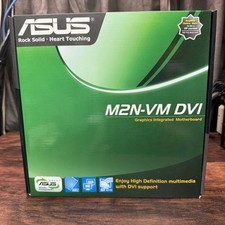 ASUS M2N-VM DVI AM2 MicroATX nForce Motherboard In Box With Accessories NEW picture