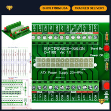 24/20-Pin ATX DC Power Supply Breakout Board Module for Electronics Projects picture