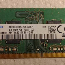 Samsung 4GB DDR4 SO-DIMM PC4-2400T 260-Pin Non-ECC Unbuffered HMA851S6AFR6N-UH  picture
