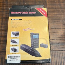 Advanced Network Cable Tester With PoE& NCV & Lamp CAT5e/CAT6/CAT6a Wire Tracker picture