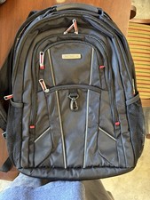 Samsonite Revell Executive Counsilor Backpack Black Laptop Pouch 77629-1041 picture