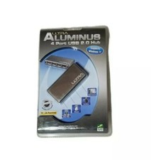 ULTRA Aluminus 4 Port USB 2.0 Hub New Sealed picture