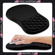 Ergonomic Mouse Pad Wrist Support with Memory Foam, 11.8x7.9 inch, Polar Night picture