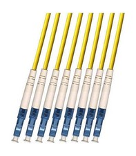 75M INDOOR ARMORED LC-LC 8 STRANDS SingleMode 9/125 Fiber Patch Cord picture