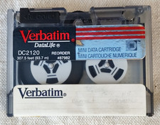 Verbatim DataLife DC2120 Mini Data Cartridge Tape, Reorder #87982 picture