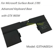 New Battery 93HTA001H For Microsoft Surface Book 1785 Advanced Keyboard Base GTX picture