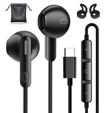 USB C Wired Earphones in-Ear Headphones for Samsung S26 Ultra S25 S24 S23 picture