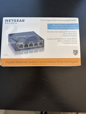 GIGABIT ETHERNET SWITCH 5 PORT PLUG N PLAY, NETGEAR BUSINESS picture