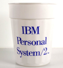 Vintage IBM System/2 Plastic Cup picture