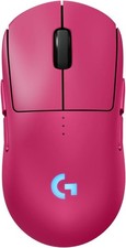 Logitech G PRO 2 Lightspeed Ambidextrous Wireless Gaming Mouse - Magenta picture