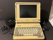 SupersPort 286e Portable Zenith Computer w/PS, cables & Bag UOS RARE VINTAGE picture