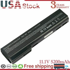 6360b Battery For HP ProBook 6460b 6465b 6470b 6475b 6560b 6565b 6570b 8460P US picture