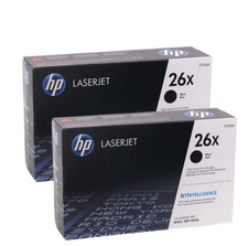 HP 26X Lot of 2 Black High Yield Toner Cartridge (CF226X) Sealed Box ✅ picture